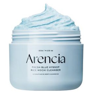 Arencia Blue Hyssop Rice Mochi Cleanser 120 g produktbillede