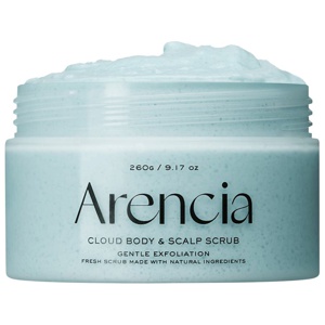 Arencia Fresh Cloud Body & Scalp Scrub French Mint & Lily 260g produkt bild