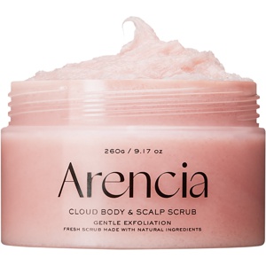 Arencia Fresh Cloud Body & Scalp Scrub Lavender & Pear 260 g Produktbild