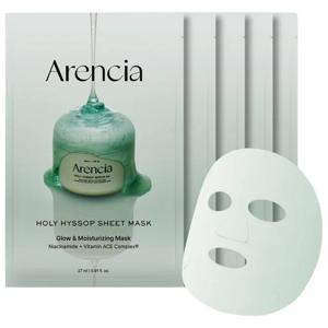 Arencia Holy Hyssop Sheet Mask 5pcs produkt bild