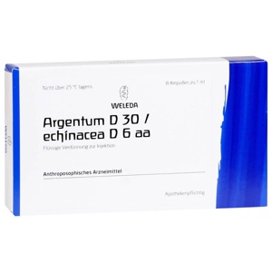 ARGENTUM D 30/ECHINACEA D 6 aa Ampullen Produktbild