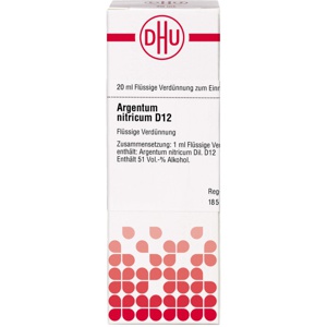 ARGENTUM NITRICUM D 12 Dilution Produktbild