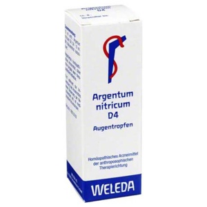 ARGENTUM NITRICUM D 4 Augentropfen Produktbild