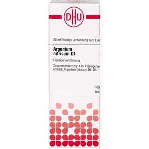 ARGENTUM NITRICUM D 4 Dilution Produktbild