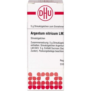 ARGENTUM NITRICUM LM XXIV Globuli Produktbild