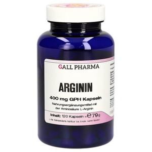 Arginin 400 mg GPH Kapseln Produktbild