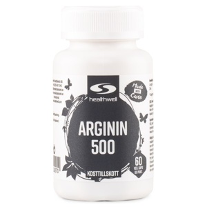 Arginin 500 60 kapsler produktbillede