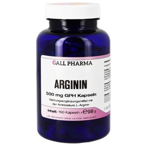 ARGININ 500 mg GPH Kapseln Produktbild