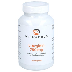 ARGININ 750 mg Kapseln Produktbild