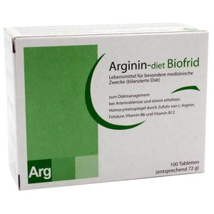 Arginin-diet Biofrid Tabletten, 100 St Tabletten Produktbild