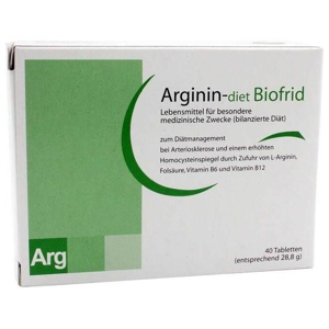 Arginin-diet Biofrid Tabletten, 40 St Tabletten Produktbild