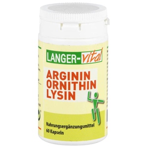 ARGININ/ORNITHIN 1000 mg/TG Kapseln Produktbild