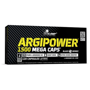 ArgiPower 1500 Mega Caps L-arginin Kapslar 120 st produkt bild