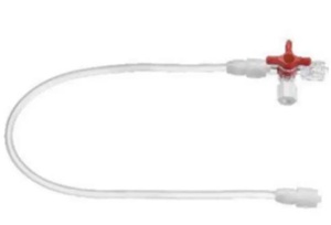 Argon mellomstykke han-3veiskran/han 30cm steril 25 stk produktbilde