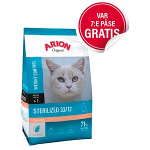 Arion Original Cat Sterilized Salmon (75 kg) produkt bild