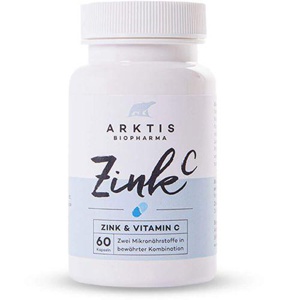 ARKTIS Zink & Vitamin C ZinkC Kapseln Produktbild