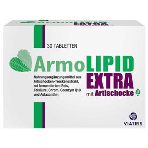 ARMOLIPID EXTRA Tabletten mit Artischoke Produktbild
