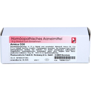 ARNICA D 30 Globuli Produktbild