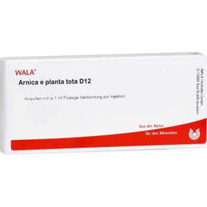 Arnica E Planta tota D 12 Ampullen, 10X1 ml Ampullen Produktbild