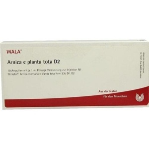 ARNICA E Planta tota D 2 Ampullen Produktbild