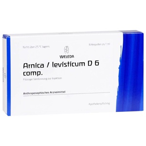 ARNICA/LEVISTICUM D 6 comp.Ampullen Produktbild