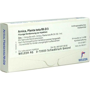 ARNICA PLANTA tota Rh D 3 Ampullen Produktbild