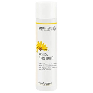 Arnika Einreibung Naturkosmetik Vitalpinum, 250 ml Einreibung Produktbild