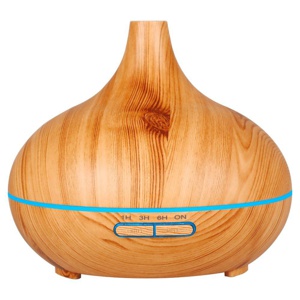 Aroma Diffuser Holzoptik mit Led Produktbild