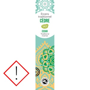Aromandise Cedar Indisk Røgelse 20 Stk produktbillede