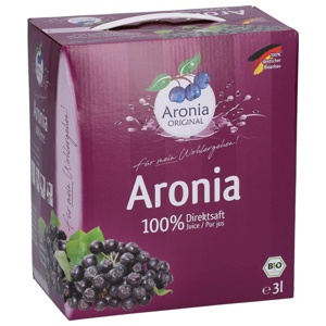 Aroniasaft Bib Bio FH, 3 l Saft Produktbild
