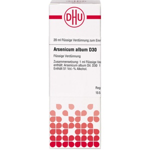 ARSENICUM ALBUM D 30 Dilution Produktbild
