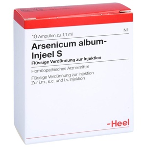 ARSENICUM ALBUM INJEEL S Ampullen Produktbild