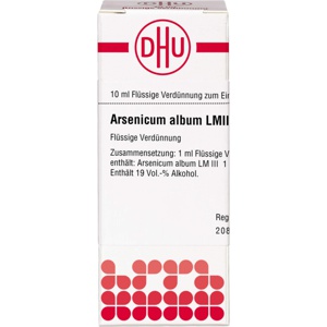 ARSENICUM ALBUM LM III Dilution Produktbild