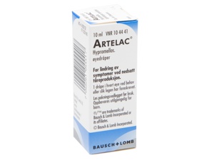 Artelac 3,2 mg/ml Øyedråper 10 ml produktbilde