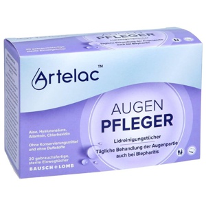 Artelac AUGEN PFLEGER 20 St Tücher Produktbild