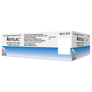 Artelac ögondroppar, lösning i endosbehållare, 0,5 ml 180 st produkt bild