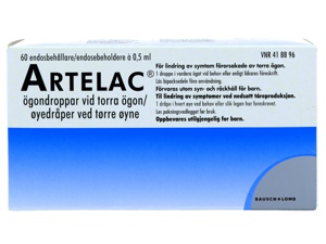 Artelac Øyedråper 60 x 0,5 ml produktbilde