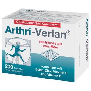 ARTHRI-VERLAN zur Nahrungsergänzung Tabletten Produktbild