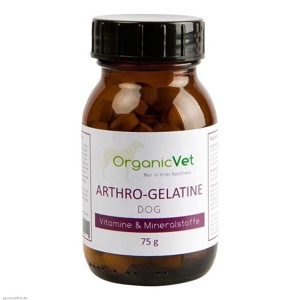 Arthro Gelatine Hund Tabletten, 75 g Tabletten Produktbild