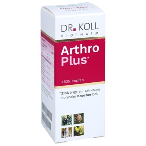 ARTHRO PLUS Dr.Koll Gemmo Kompl.Weinrebe Zink Tro. Produktbild