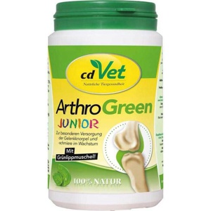 Arthrogreen Junior Pulver für Hunde und Katzen, 140 g Pulver Produktbild