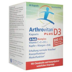 Arthrovitan Plus D3 Kapseln, 60 St Kapseln Produktbild