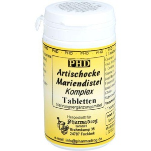 ARTISCHOCKE MARIENDISTEL Komplex Tabletten Produktbild