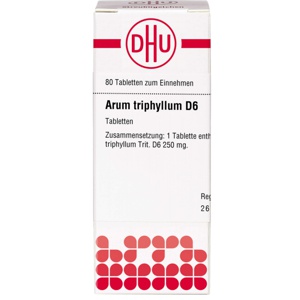 ARUM TRIPHYLLUM D 6 Tabletten Produktbild