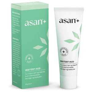 Asan+ irritert hud vaginalkrem 50 g produktbilde