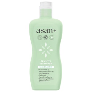Asan+ Sensitiv intimvask 220 ml produktbilde