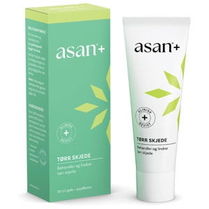 Asan+ tørr skjede 50 ml produktbilde