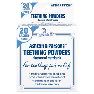 Ashton & Parsons Teething Powders - 20 Sachet product image