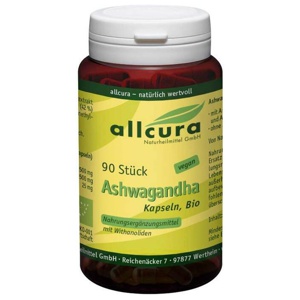ASHWAGANDHA BIO mit Extrakt KSM 66 Kapseln Produktbild