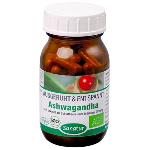 Ashwagandha Kapseln Produktbild